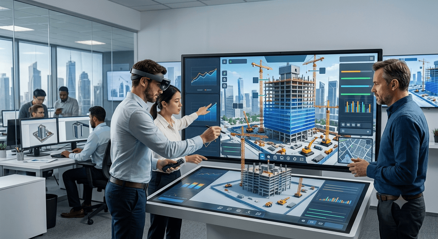 BIM, IA et Jumeaux Numériques : pourquoi le BTP de 2026 ressemble à un jeu vidéo